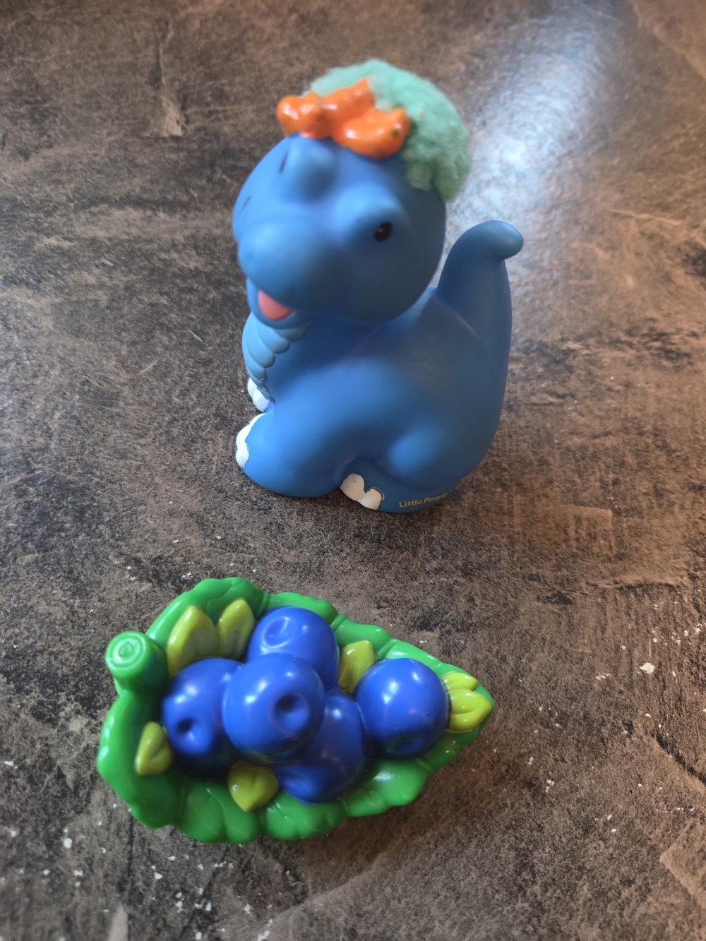 Little People Blue Dinosaur With Food